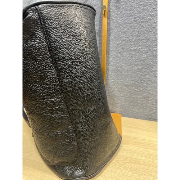Kate Spade Black Smooth Buttery Soft Leather Small Jessie Bexley Handbag Tote - Picture 7 of 15